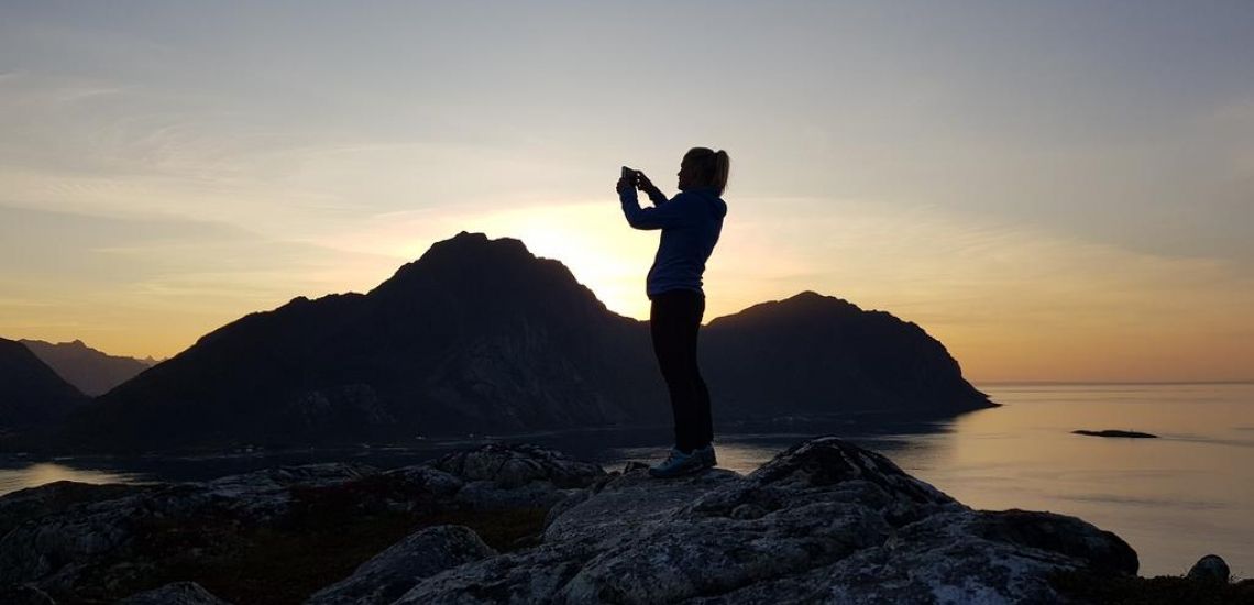 Genoeg mogelijkheden voor het maken van foto's als aandenken aan je rondreis door Noorwegen