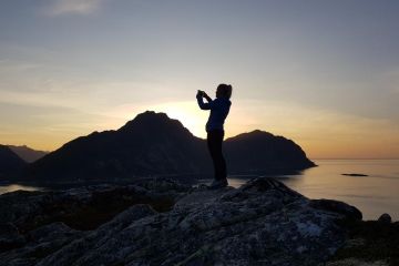 Genoeg mogelijkheden voor het maken van foto's als aandenken aan je rondreis door Noorwegen