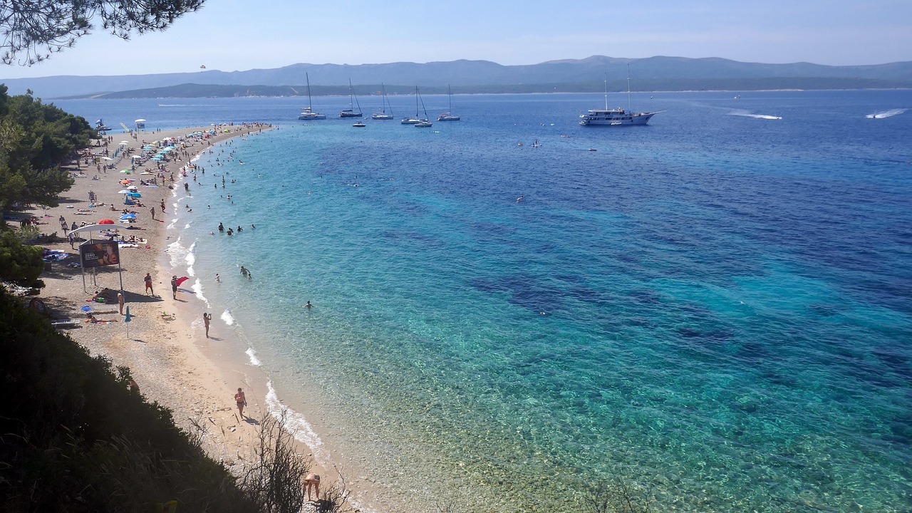 Zlatni Rat is het bekendste strand van Kroatië
