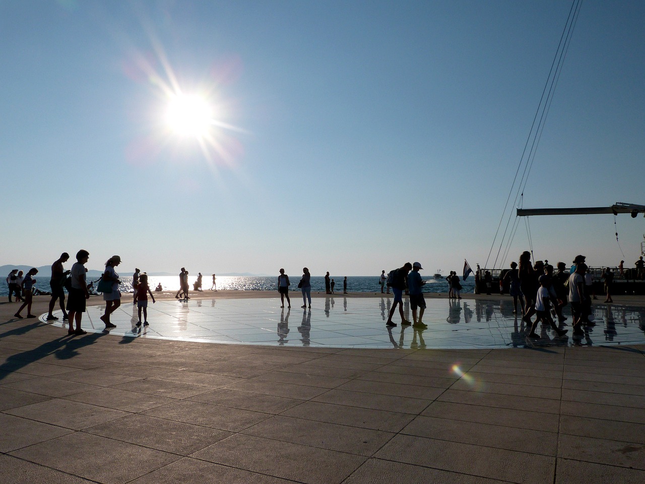 Het beroemde zeeorgel van Zadar is zeker een bezoek waard