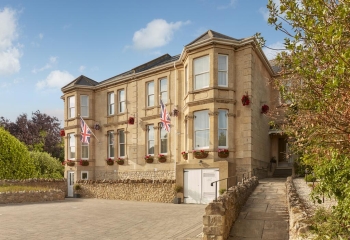 Het Bathen House Boutique Hotel doet haar naam eer aan