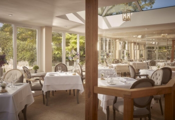 Ook het nieuwe restaurant is bijzonder stijlvol