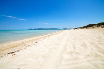 Playa de Muro op Mallorca heeft een lengte van maar liefst 6 kilometer