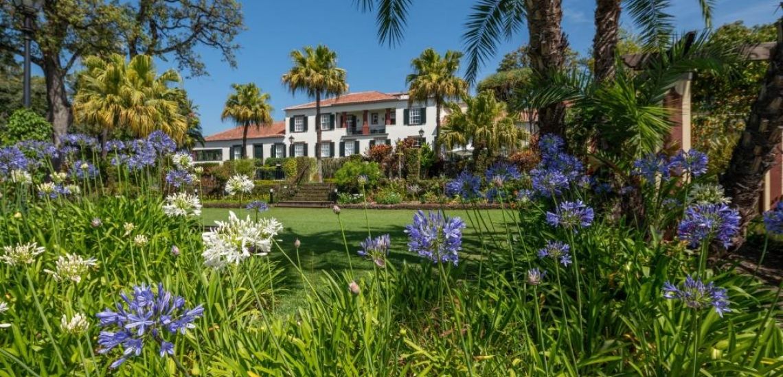 De tuinen van Quinta Jardins do Lago doet het bloemeneiland Madeira eer aan