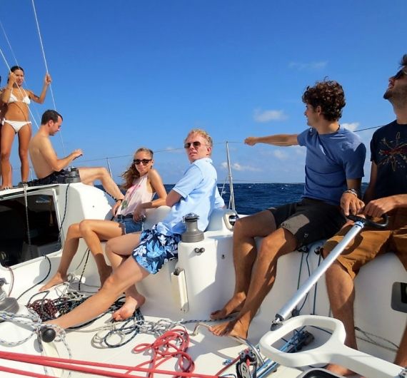 Catamaran tour Barcelona